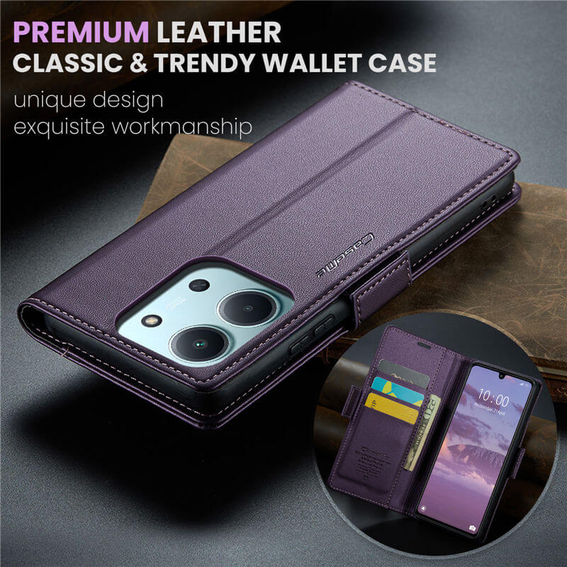 CaseMe Xiaomi Redmi 15C Wallet Case