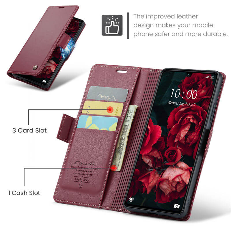 CaseMe Xiaomi Redmi 15C Wallet Case