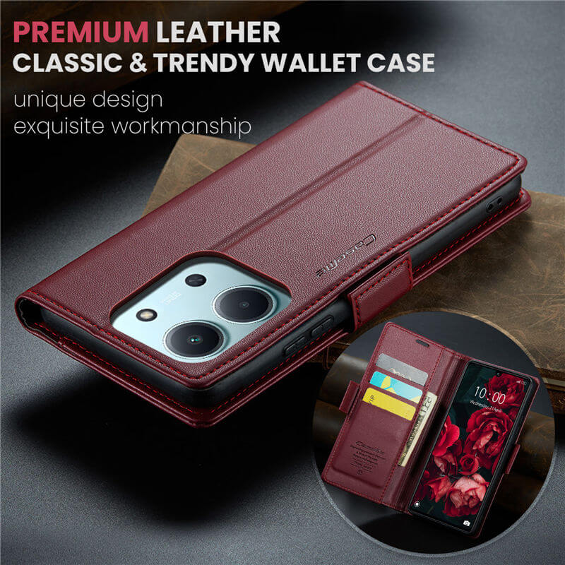 CaseMe Xiaomi Redmi 15C Wallet Case