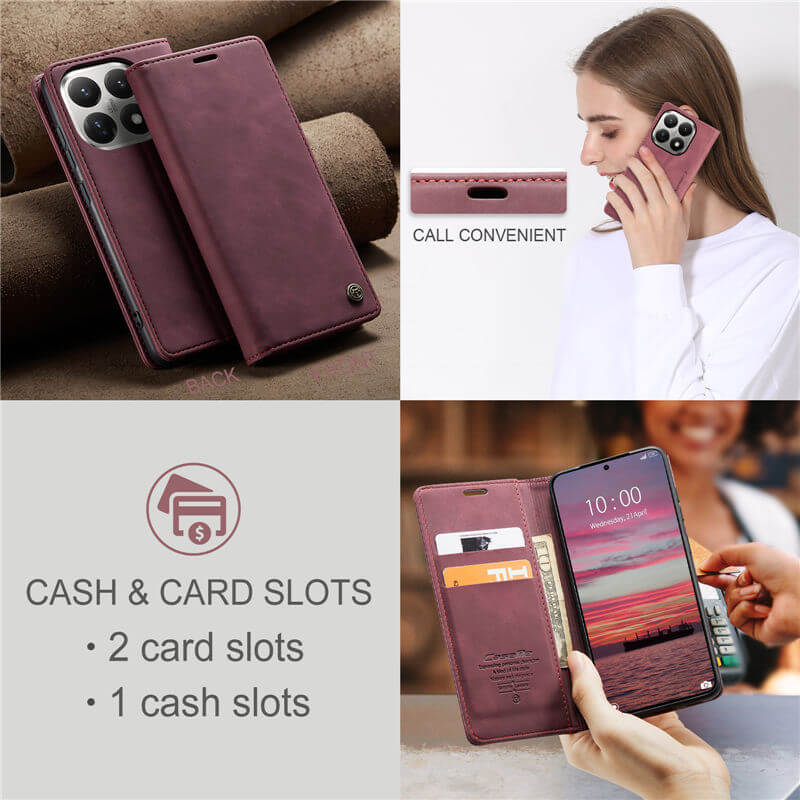 CaseMe Xiaomi 15T Wallet Case