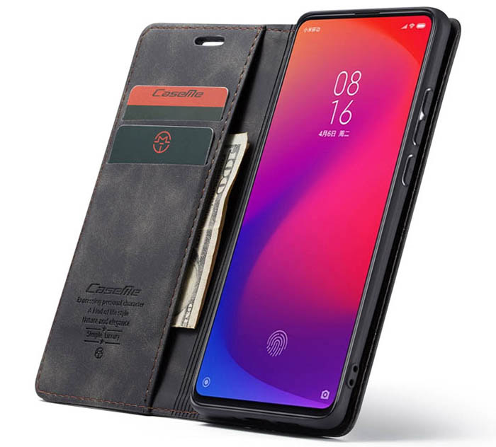 CaseMe Xiaomi Redmi K20 Wallet Kickstand Magnetic Flip Leather Case