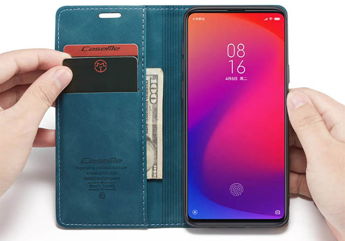 CaseMe Xiaomi Redmi K20 Pro Wallet Kickstand Magnetic Flip Leather Case