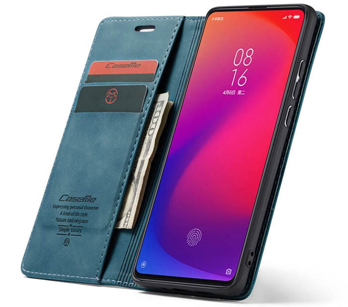 CaseMe Xiaomi Mi 9T Wallet Kickstand Magnetic Flip Leather Case