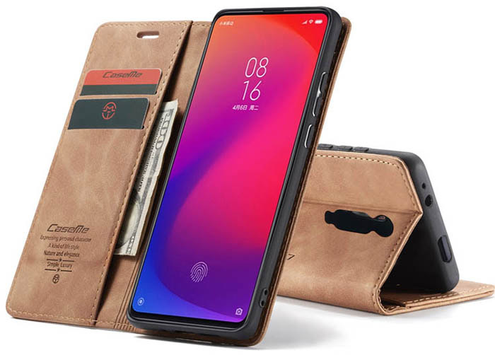 CaseMe Xiaomi Mi 9T Wallet Kickstand Magnetic Flip Leather Case