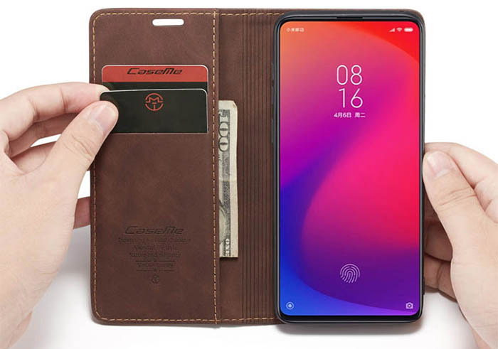 CaseMe Xiaomi Redmi K20 Pro Wallet Kickstand Magnetic Flip Leather Case