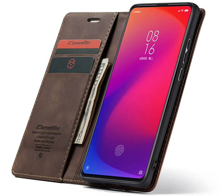 CaseMe Xiaomi Redmi K20 Pro Wallet Kickstand Magnetic Flip Leather Case