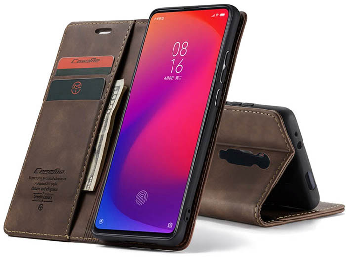 CaseMe Xiaomi Mi 9T Wallet Kickstand Magnetic Flip Leather Case