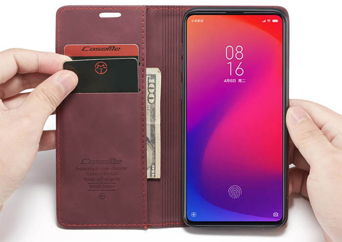 CaseMe Xiaomi Redmi K20 Wallet Kickstand Magnetic Flip Leather Case