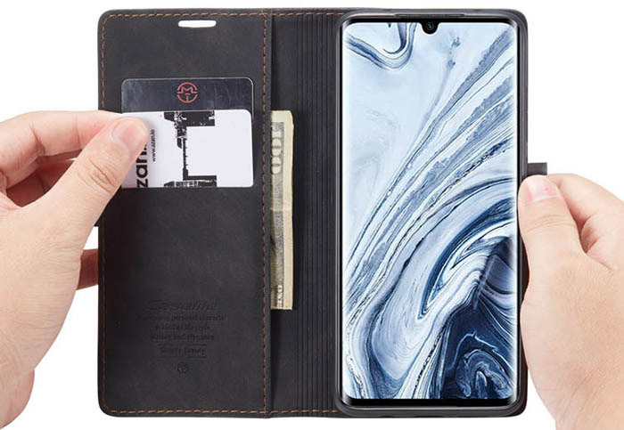 CaseMe Xiaomi Mi CC9 Pro/Mi Note 10/Mi Note 10 Pro Wallet Kickstand Magnetic Flip Leather Case