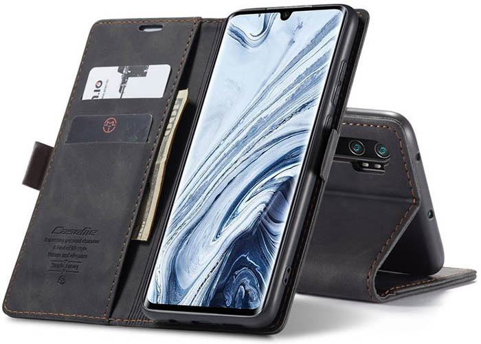 CaseMe Xiaomi Mi CC9 Pro/Mi Note 10/Mi Note 10 Pro Wallet Kickstand Magnetic Flip Leather Case