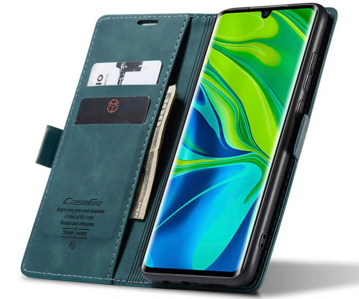 CaseMe Xiaomi Mi CC9 Pro/Mi Note 10/Mi Note 10 Pro Wallet Kickstand Magnetic Flip Leather Case