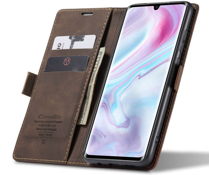 CaseMe Xiaomi Mi CC9 Pro/Mi Note 10/Mi Note 10 Pro Wallet Kickstand Magnetic Flip Leather Case