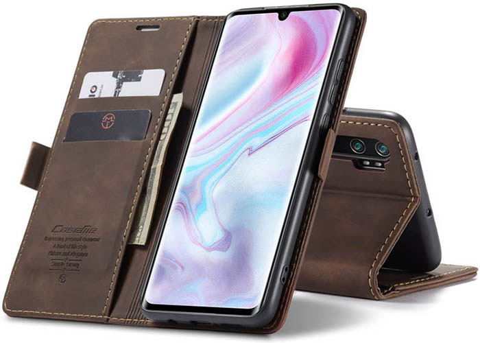 CaseMe Xiaomi Mi CC9 Pro/Mi Note 10/Mi Note 10 Pro Wallet Kickstand Magnetic Flip Leather Case