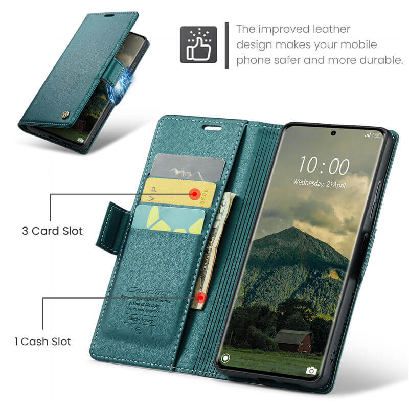 CaseMe Xiaomi Redmi Note 14 Pro 4G Wallet Case
