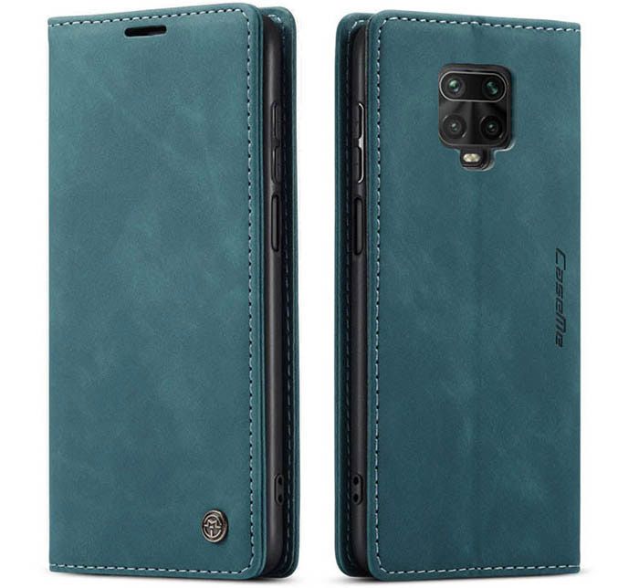 CaseMe Xiaomi Redmi Note 9 Pro Wallet Kickstand Magnetic Flip Leather Case