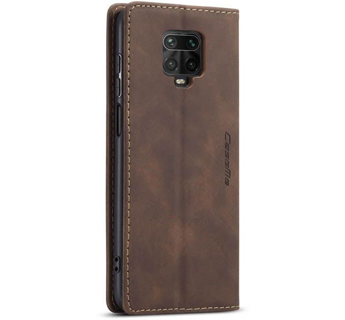 CaseMe Xiaomi Redmi Note 9 Pro Wallet Kickstand Magnetic Flip Leather Case