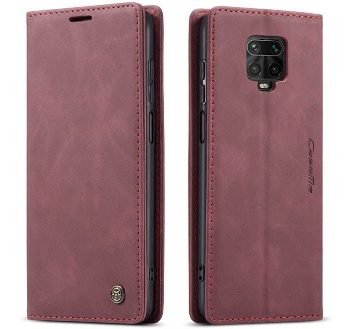 CaseMe Xiaomi Redmi Note 9 Pro Max Wallet Kickstand Magnetic Flip Leather Case