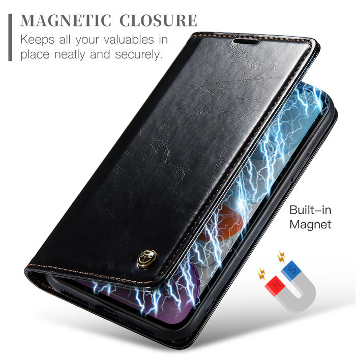 CaseMe iPhone 11 Wallet Kickstand Magnetic Flip Case