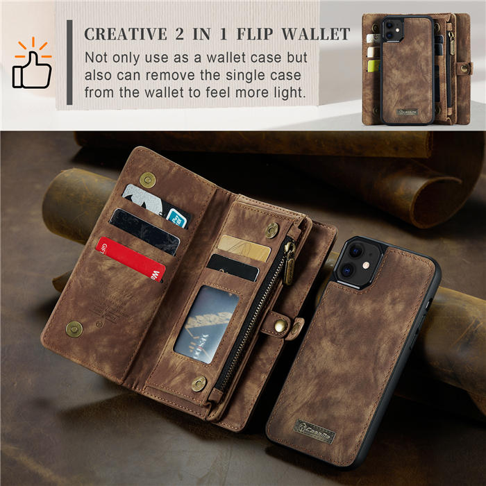 CaseMe iPhone 11 Wallet Case with Wrist Strap