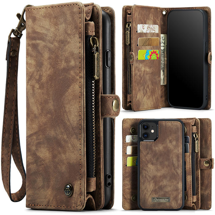 CaseMe iPhone 11 Wallet Case with Wrist Strap