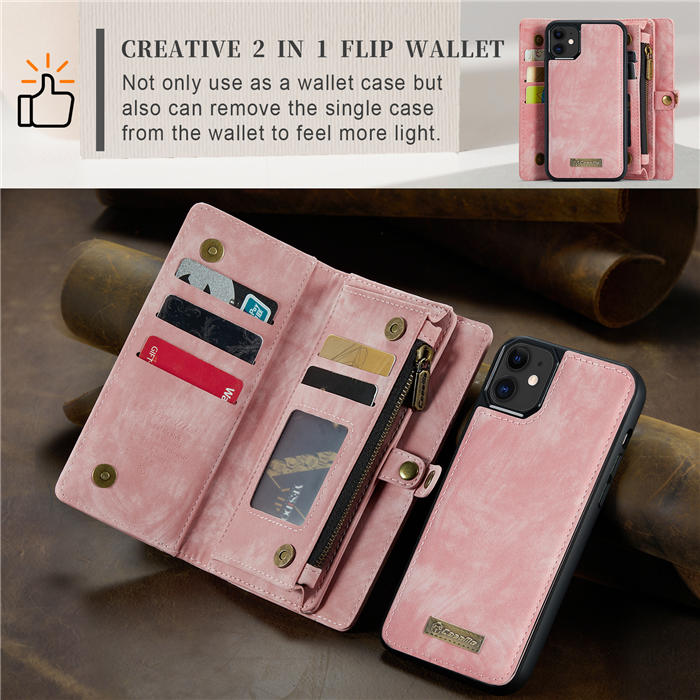 CaseMe iPhone 12 Wallet Case with Wrist Strap