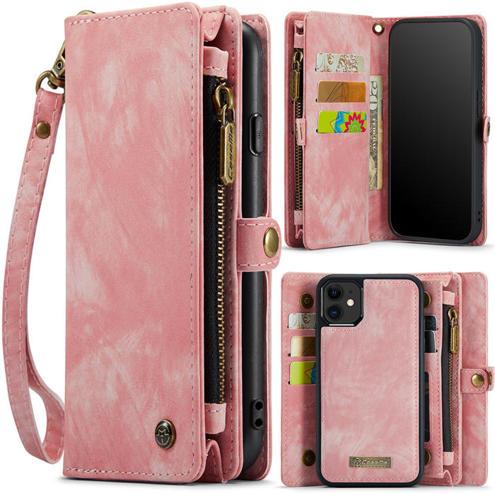 CaseMe iPhone 12 Wallet Case with Wrist Strap