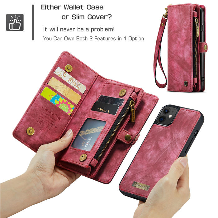 CaseMe iPhone 11 Wallet Case with Wrist Strap