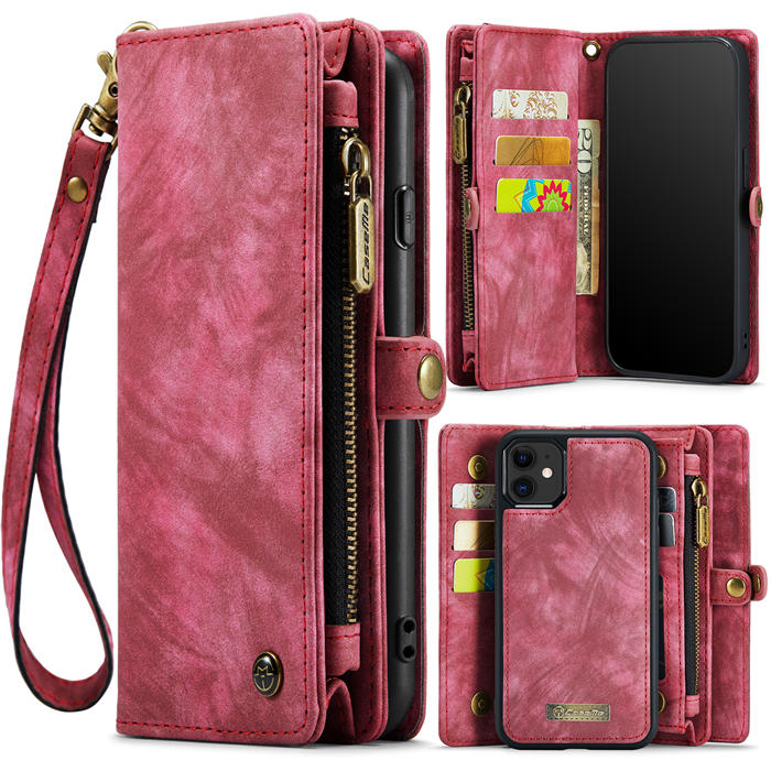 CaseMe iPhone 12 Wallet Case with Wrist Strap