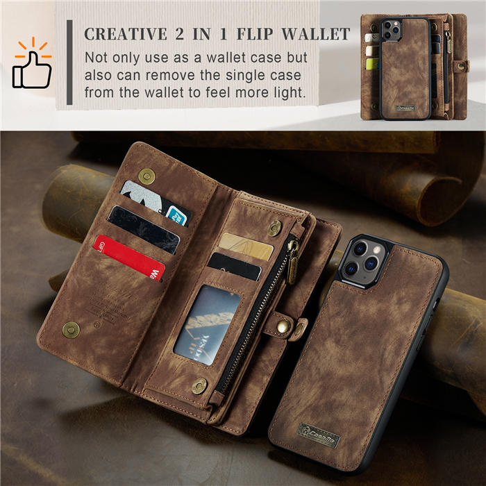 CaseMe iPhone 12 Wallet Case with Wrist Strap