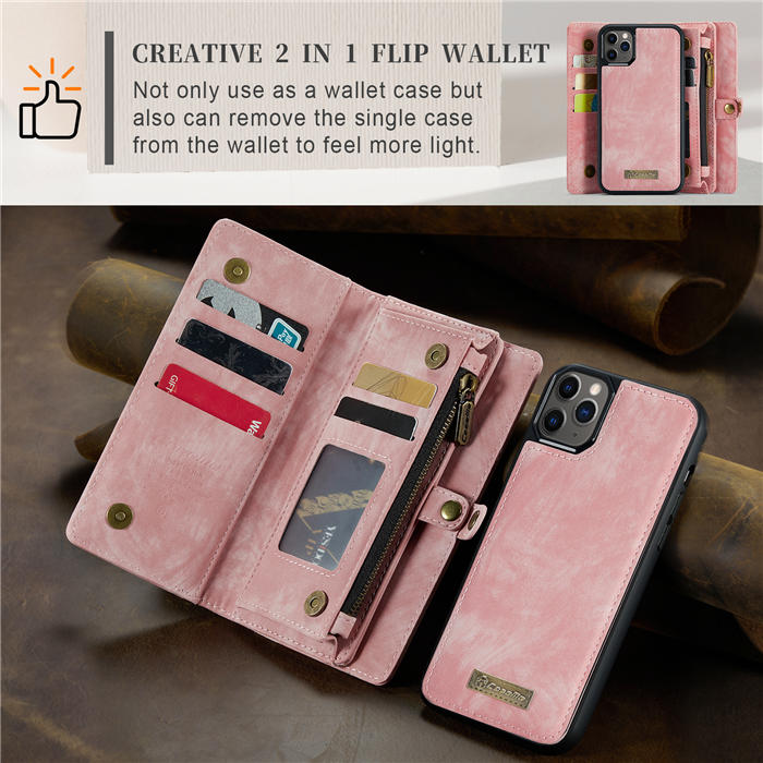 CaseMe iPhone 12 Wallet Case with Wrist Strap