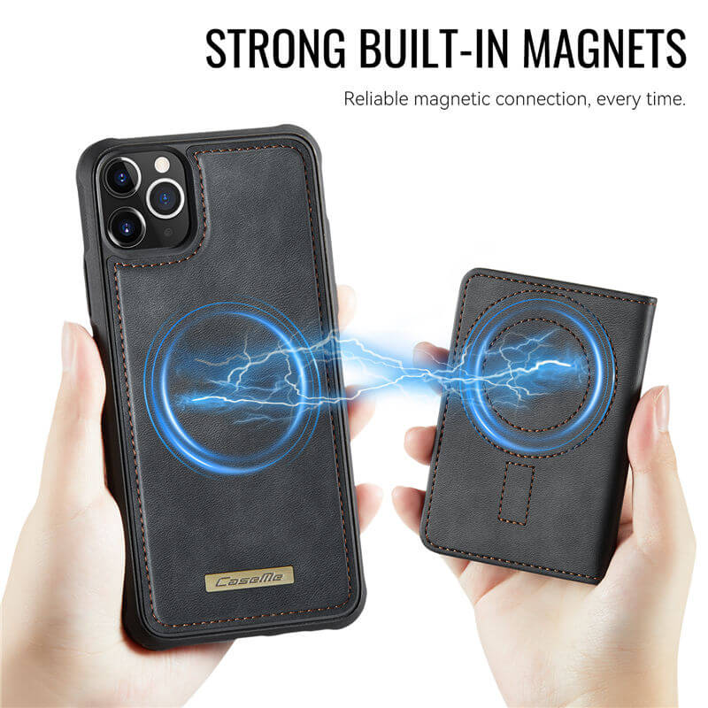 CaseMe iPhone 12 Pro Max 2-in-1 Detachable Magnetic Wallet Case