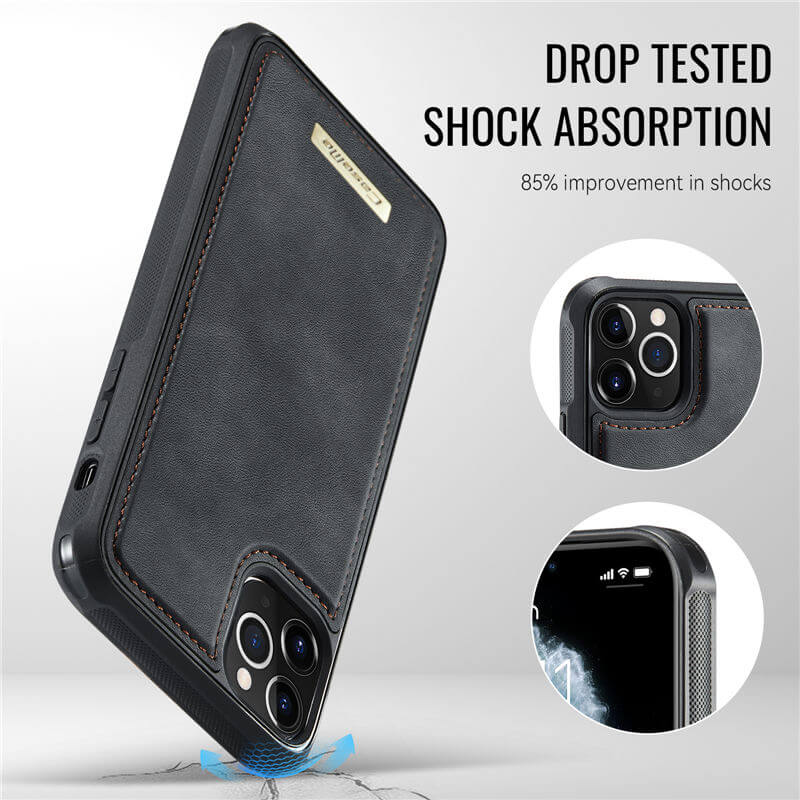 CaseMe iPhone 12 Pro Max 2-in-1 Detachable Magnetic Wallet Case