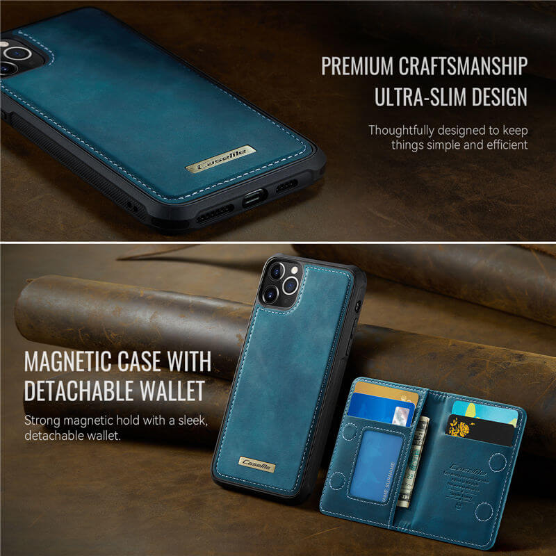 CaseMe iPhone 12 Pro Max 2-in-1 Detachable Magnetic Wallet Case