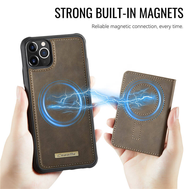 CaseMe iPhone 12 Pro Max 2-in-1 Detachable Magnetic Wallet Case