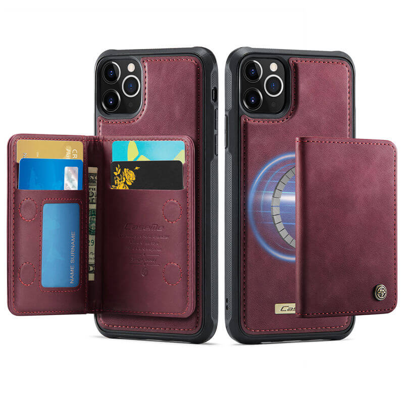 CaseMe iPhone 12 Pro Max 2-in-1 Detachable Magnetic Wallet Case