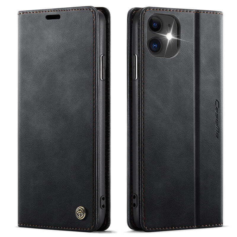 CaseMe iPhone 11 Magnetic Wallet Case with RFID Blocking