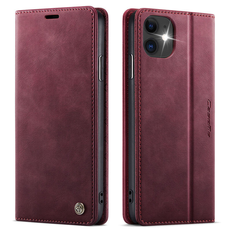 CaseMe iPhone 11 Magnetic Wallet Case with RFID Blocking