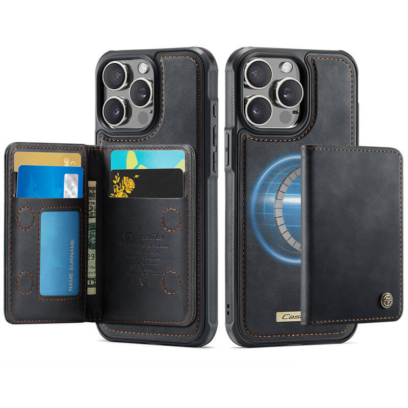 CaseMe iPhone 13 Pro Max 2-in-1 Detachable Magnetic Wallet Case