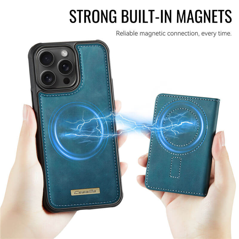 CaseMe iPhone 13 Pro Max 2-in-1 Detachable Magnetic Wallet Case