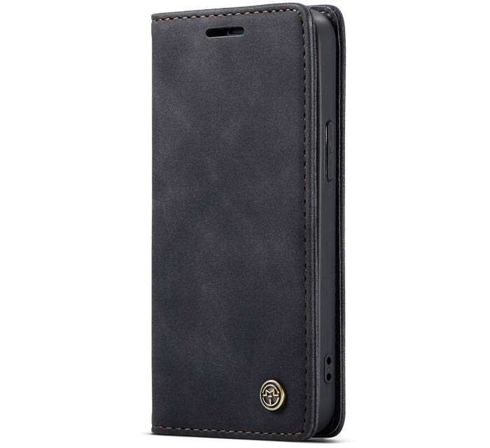 CaseMe iPhone 12 Wallet Kickstand Magnetic Flip Leather Case