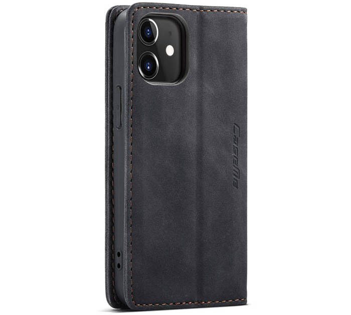 CaseMe iPhone 12 Wallet Kickstand Magnetic Flip Leather Case