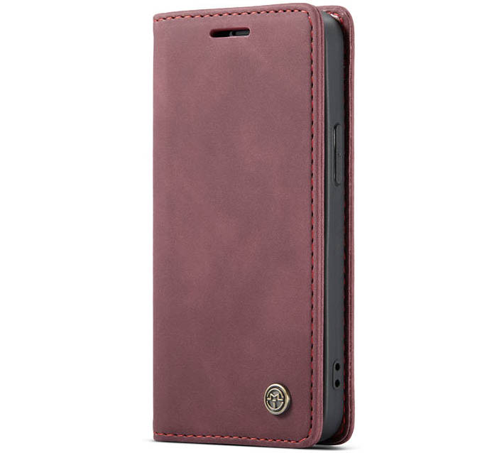 CaseMe iPhone 12 Mini Wallet Kickstand Magnetic Flip Leather Case