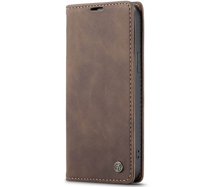 CaseMe iPhone 12 Pro Max Wallet Kickstand Magnetic Flip Leather Case