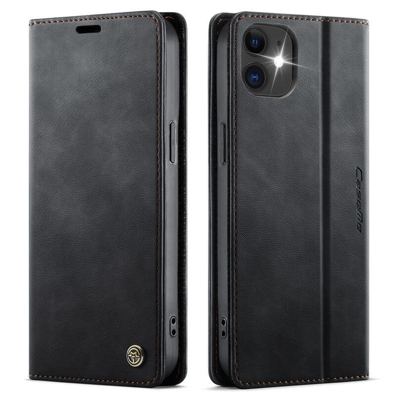 CaseMe iPhone 12 Mini Magnetic Wallet Case with RFID Blocking