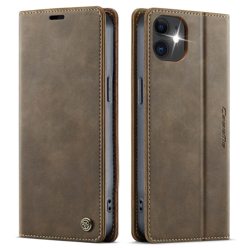 CaseMe iPhone 12 Mini Magnetic Wallet Case with RFID Blocking