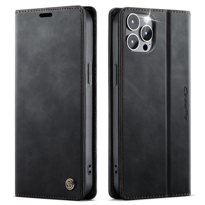 CaseMe iPhone 12/12 Pro Magnetic Wallet Case with RFID Blocking