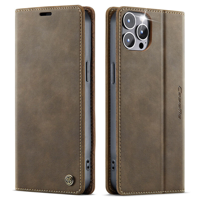 CaseMe iPhone 12 Pro Max Magnetic Wallet Case with RFID Blocking