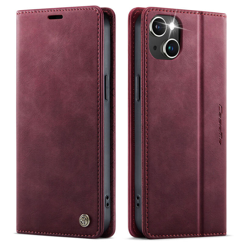 CaseMe iPhone 13 Mini Magnetic Wallet Case with RFID Blocking