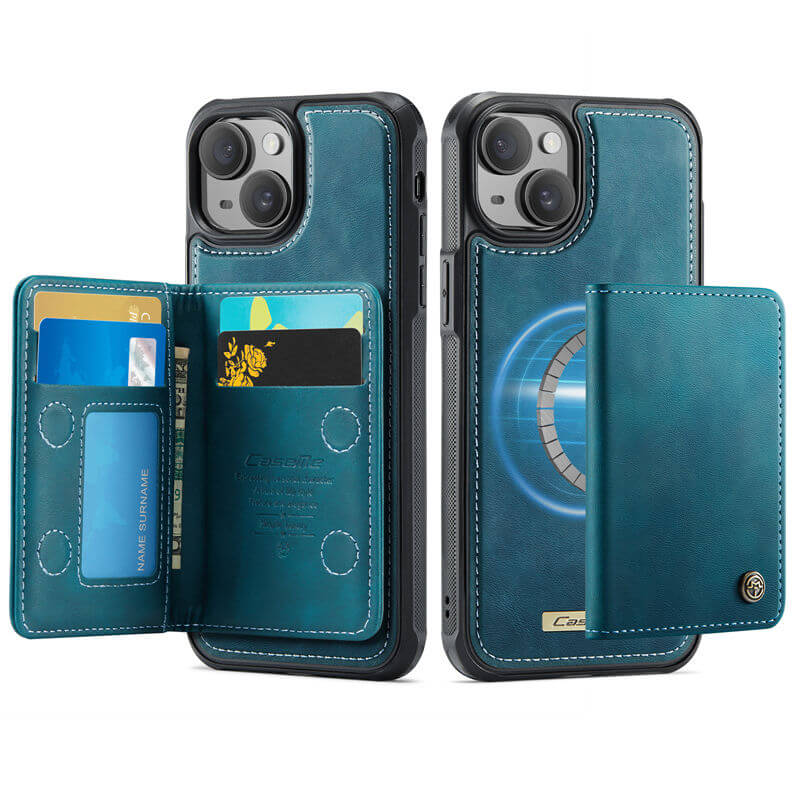 CaseMe iPhone 14 2-in-1 Detachable Magnetic Wallet Case
