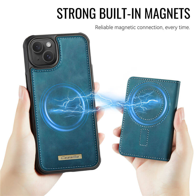CaseMe iPhone 14 2-in-1 Detachable Magnetic Wallet Case
